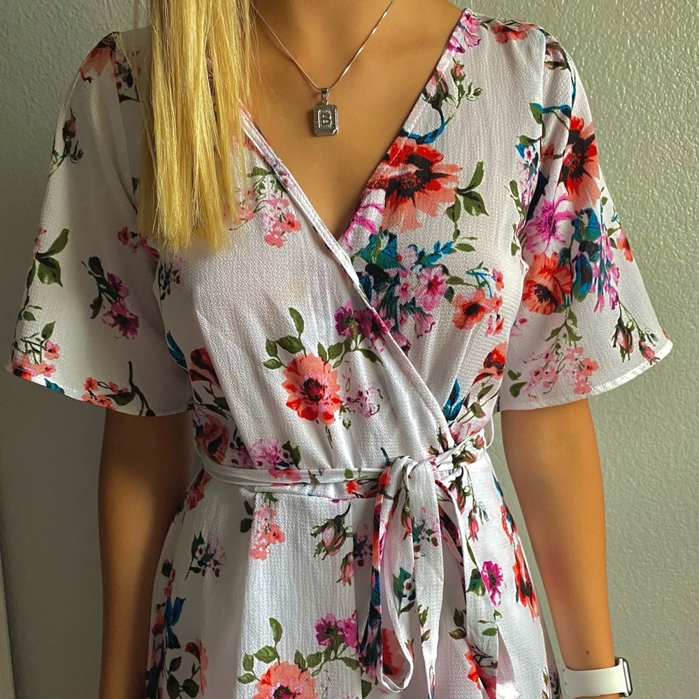 Floral romper
